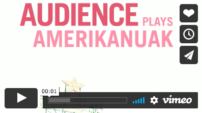 Audience plays Amerikanuak Getxo eta Vic-en